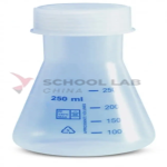 Polypropylene Conical Flask - Screw Cap - 250ml